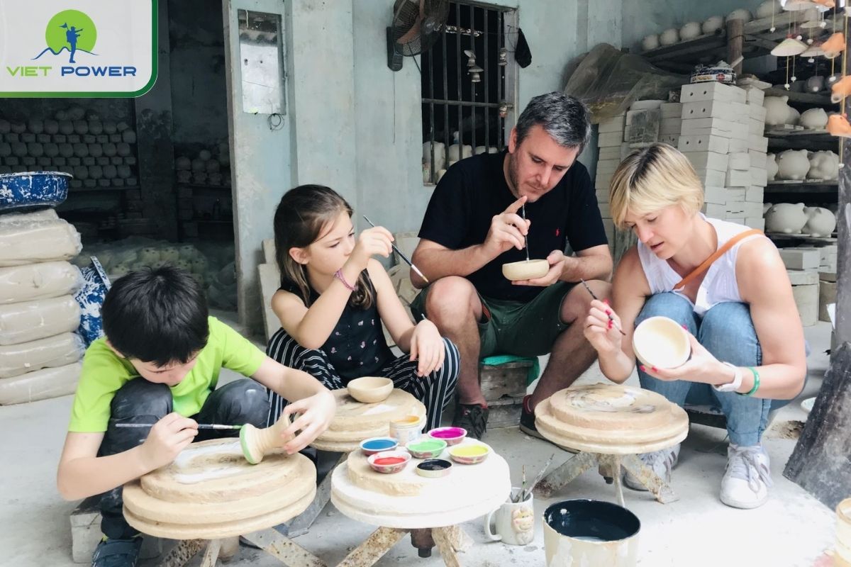 Try making pottery at Bat Trang Pottery Village