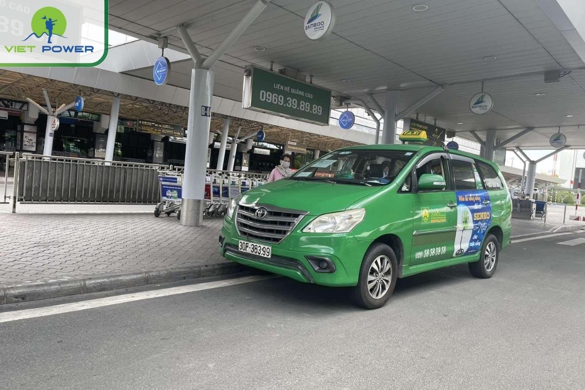 Mai Linh Taxi from Airport to Hanoi City Center