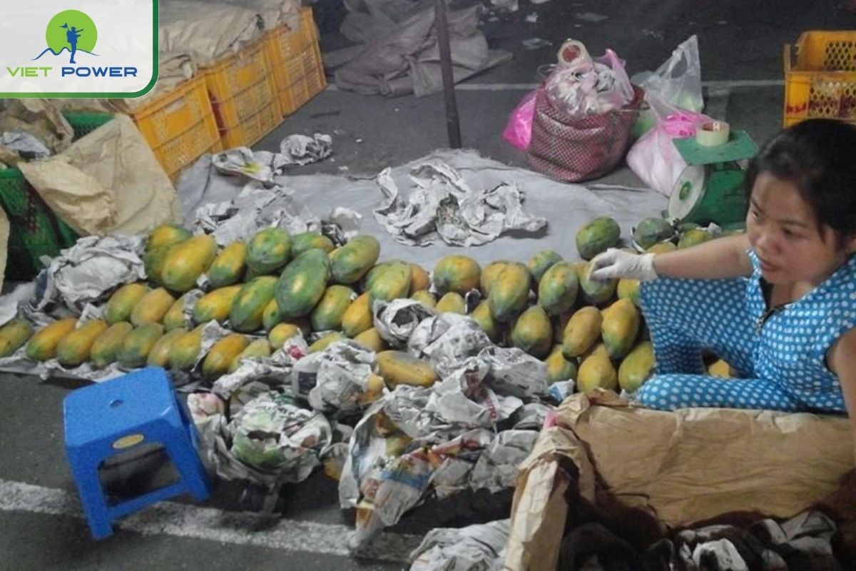 Fruit Trading After Dark