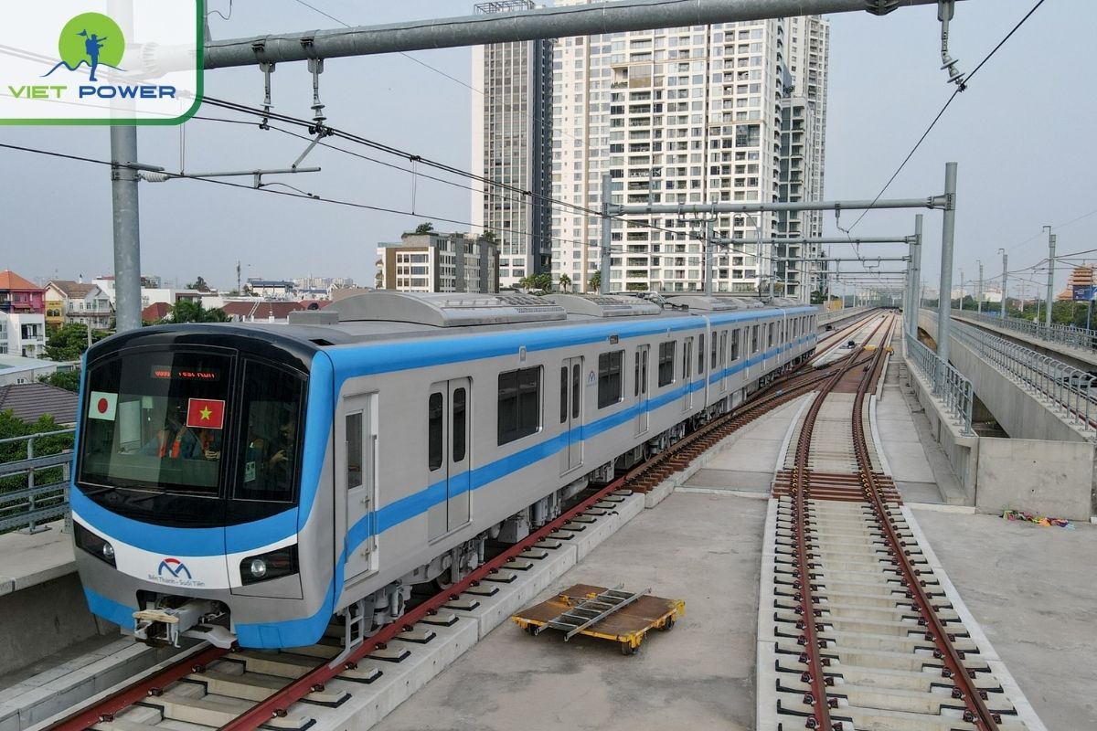 Take metro line 1 to Ben Thanh market
