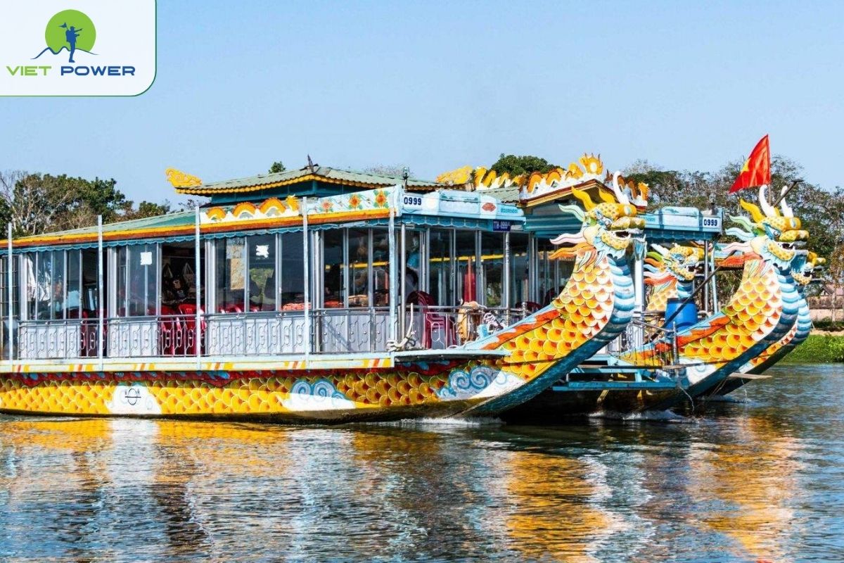 Take a Dragon Boat Cruise on Huong River