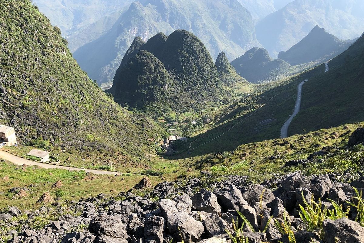 Overview of  Dong Van Karst Plateau Trekking