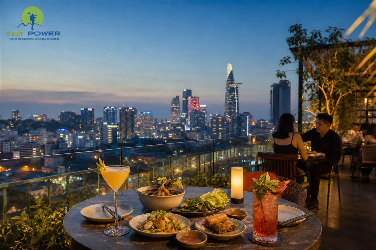 Nightlife and dining in District 1 Ho Chi Minh City