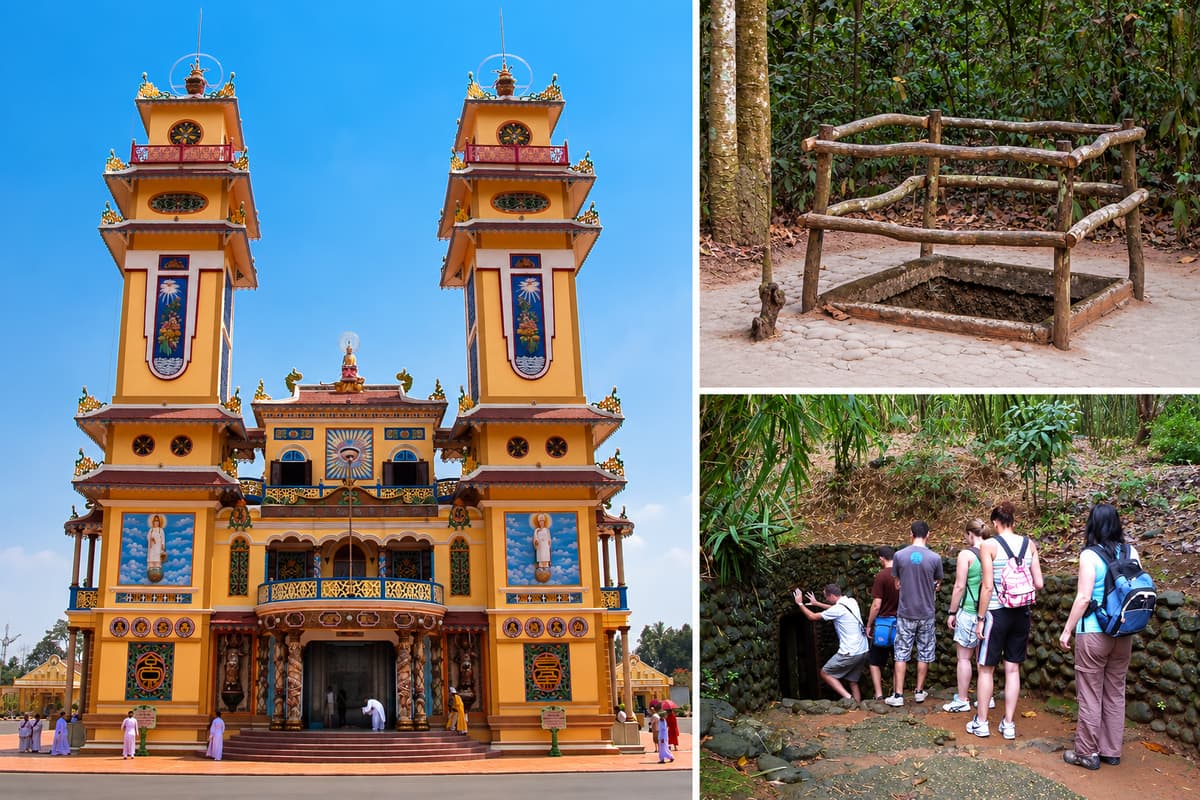 Comprehensive Day Tour: Cu Chi Tunnels and Cao Dai Temple