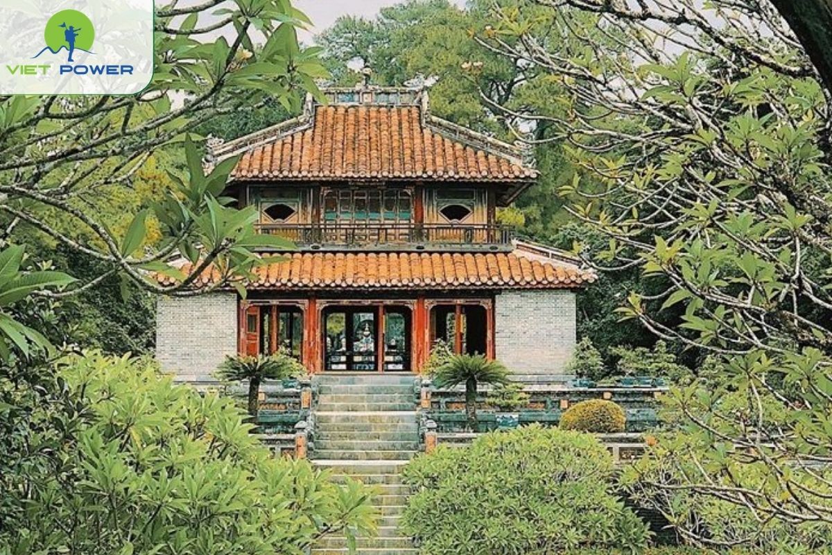 Minh Lau Pavilion and the View Over the Grounds