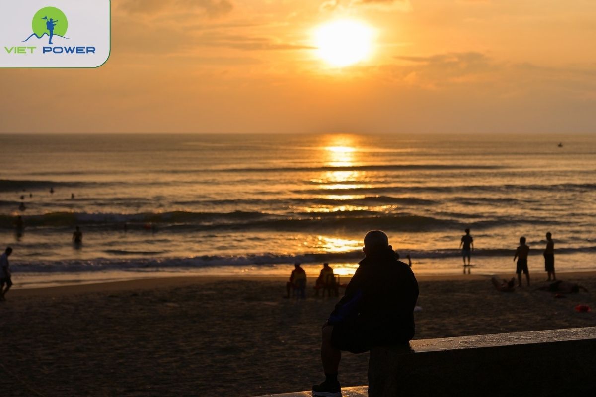 Sunrise Walks at My Khe Beach