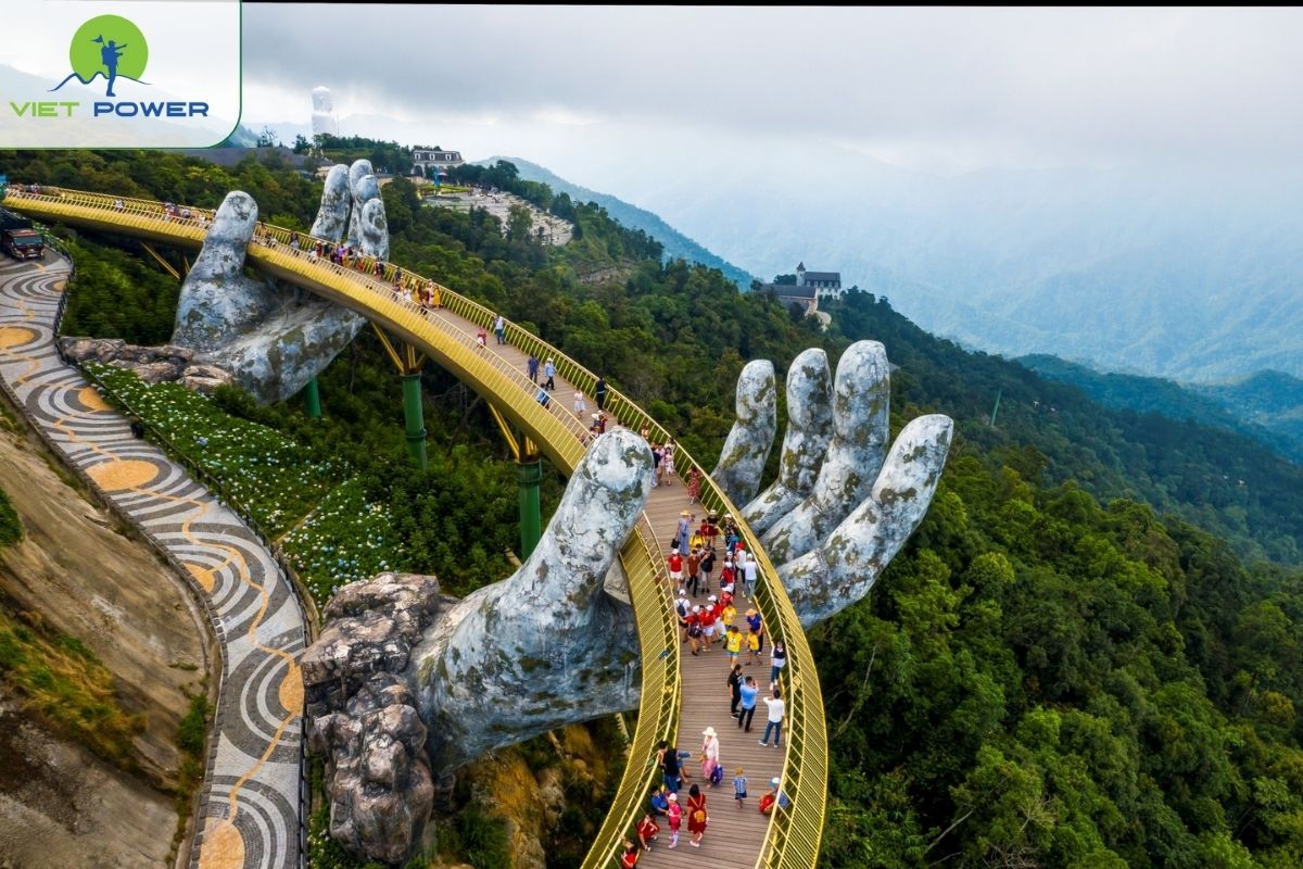 Golden Bridge at Ba Na Hill