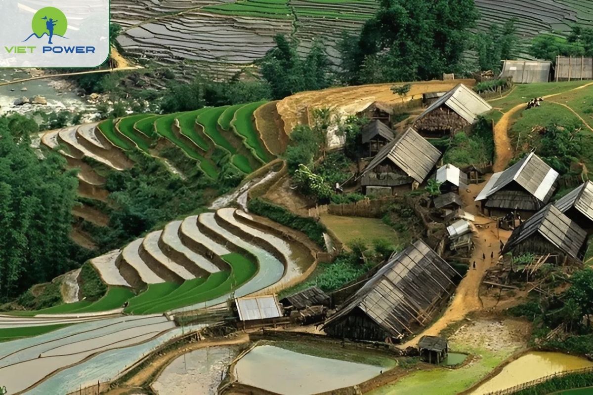 Ta Van village in May and June