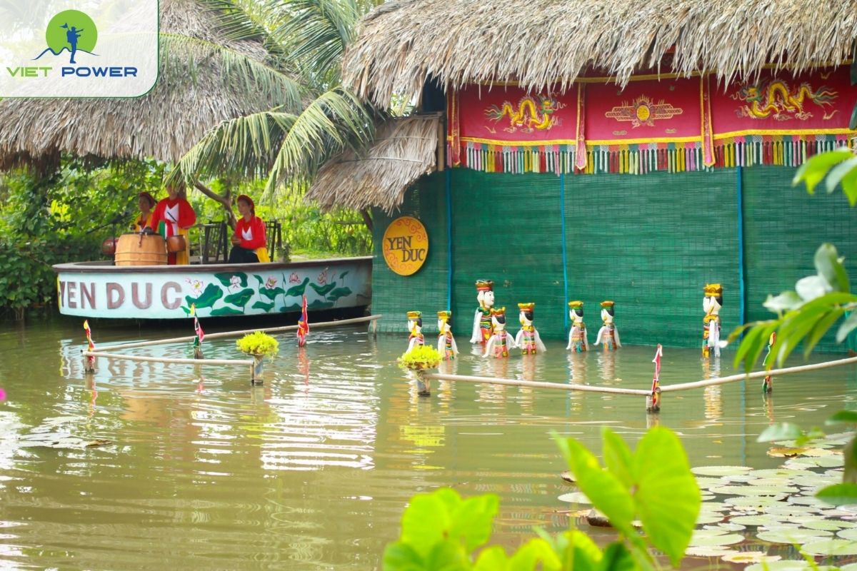 Water Puppet Show at Yen Duc Village