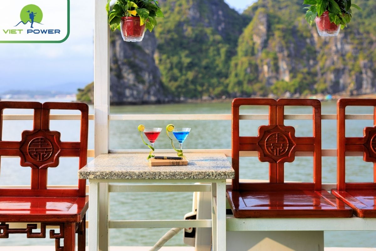 Enjoy a Cocktail on the Deck