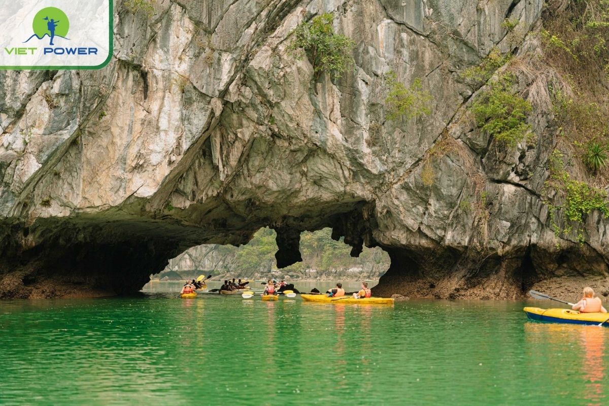 Kayaking to explore Hang Sang
