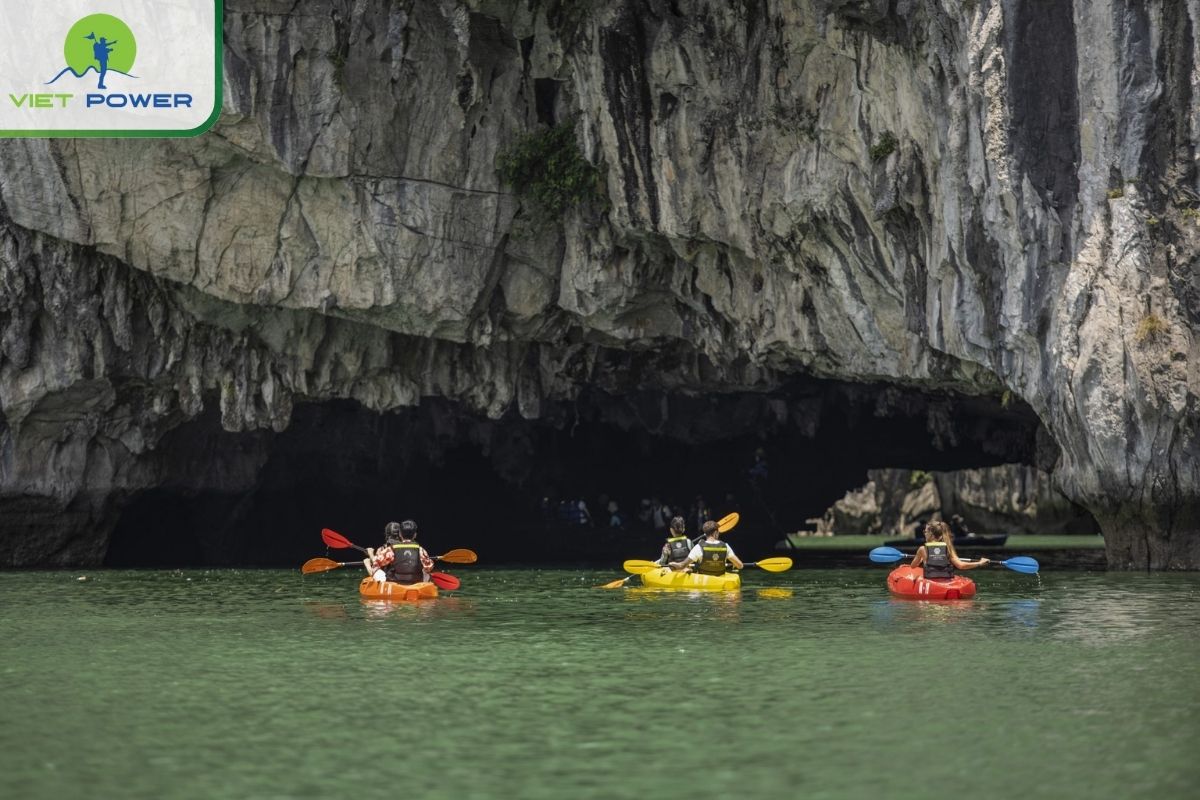 Kayaking at Luon Cave