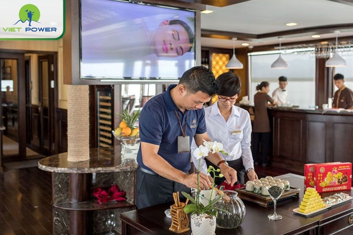 Tea Ceremony on Board