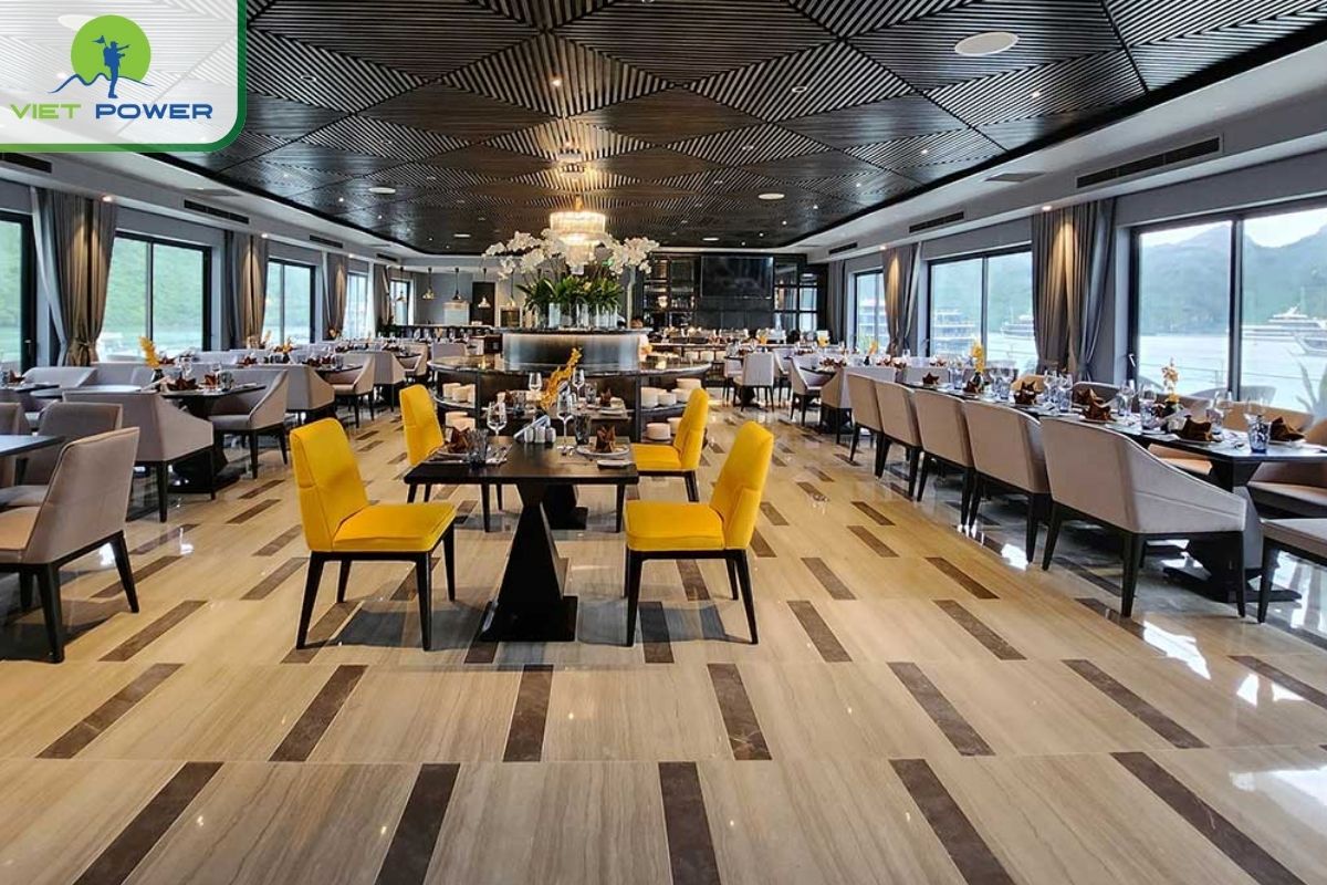 An elegant restaurant