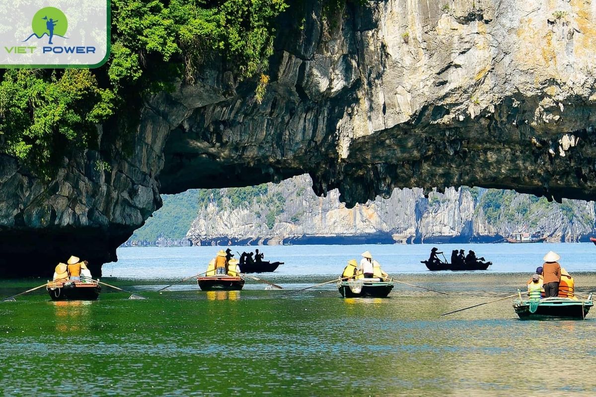 Bamboo Boat at Luon Cave
