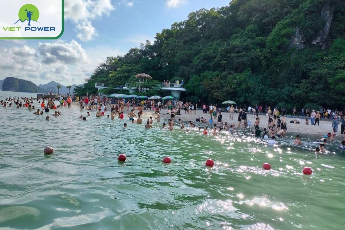 Swimming at Titop Island