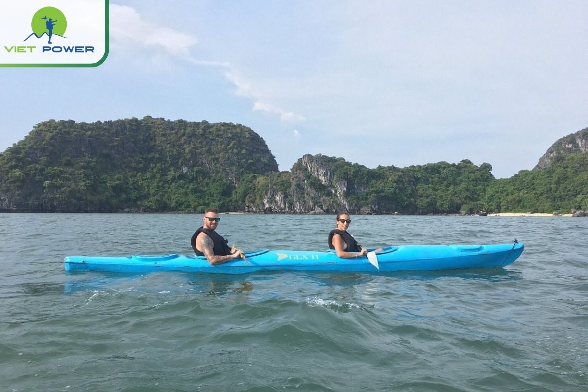 Kayaking at Cap La Island 