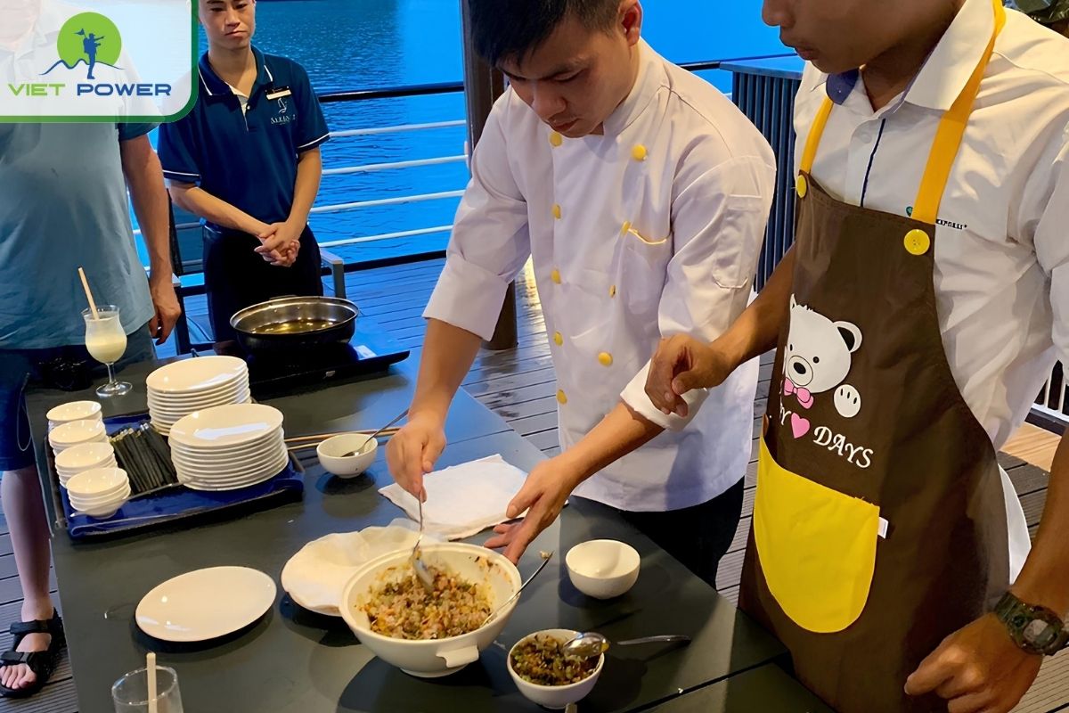 Cooking demonstration