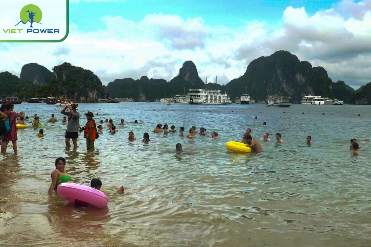 Swimming at Titop Island