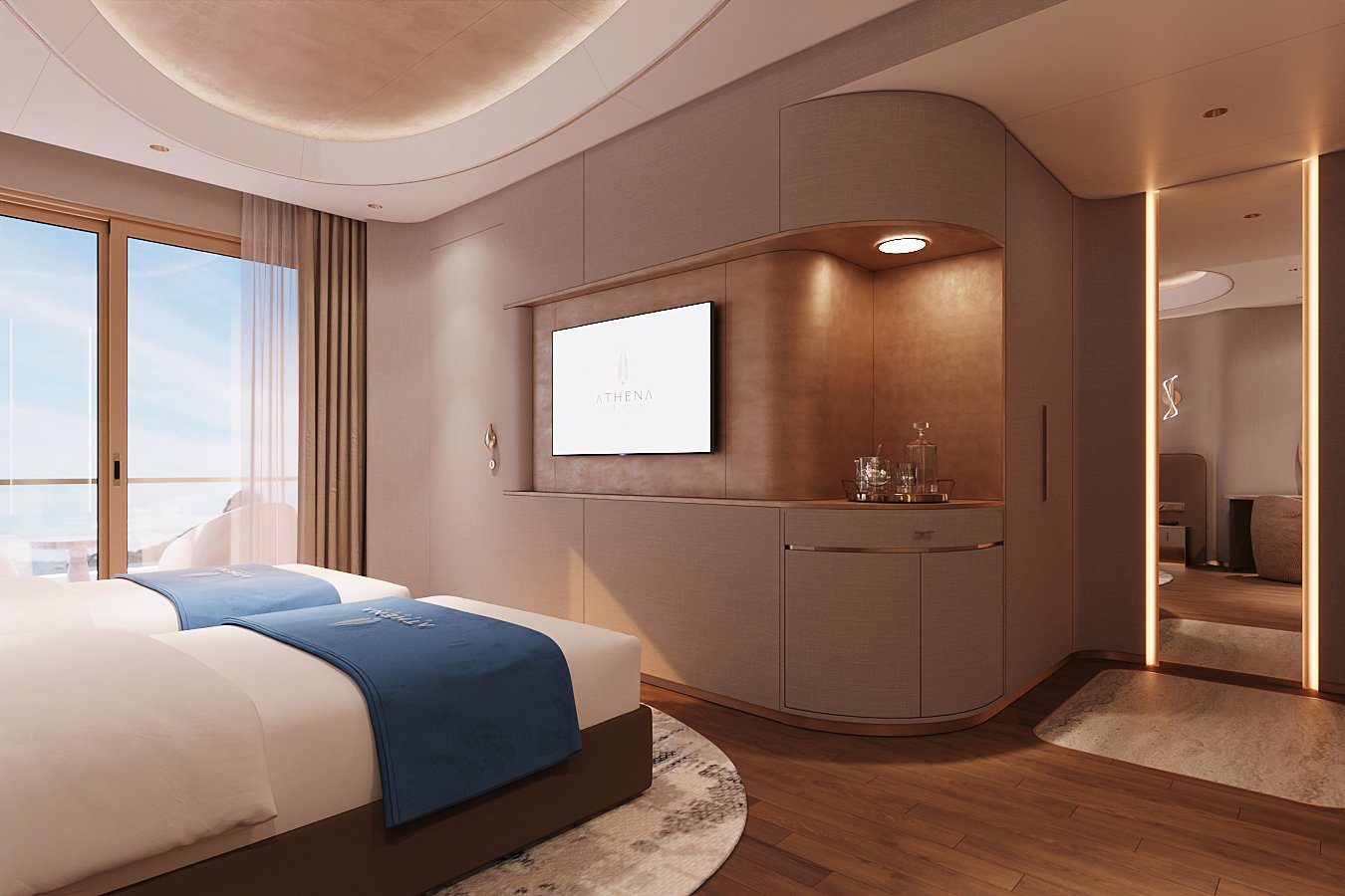 Athena Triple Balcony
