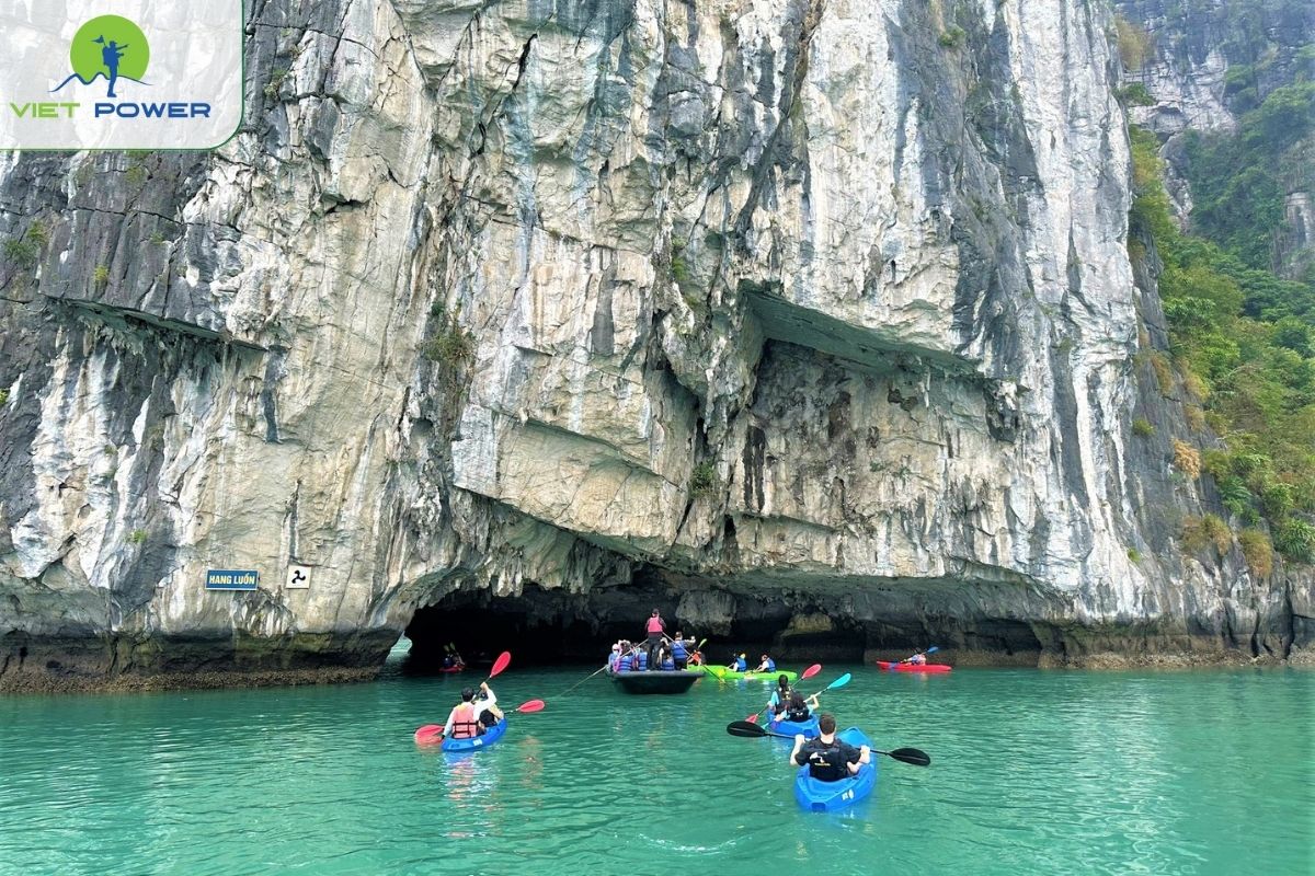 Kayaking at Luon Cave