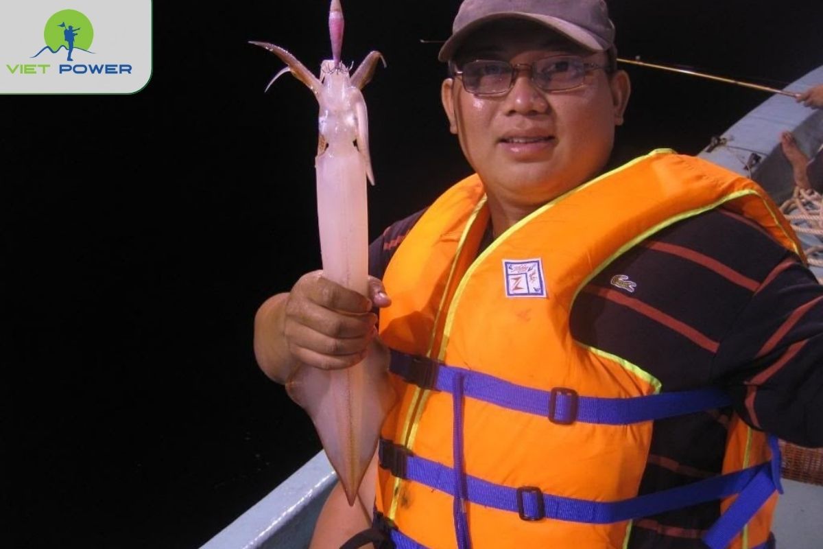 Squid fishing