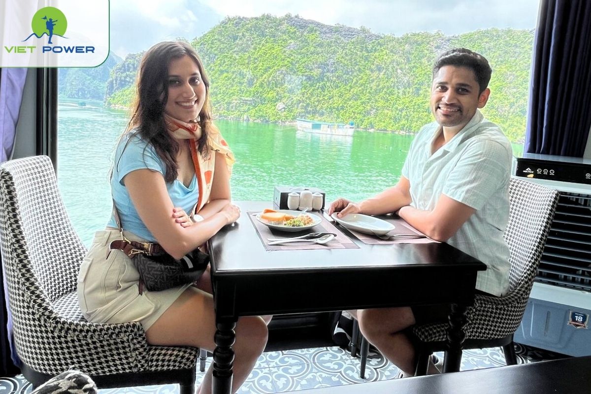 Brunch is served before check-out