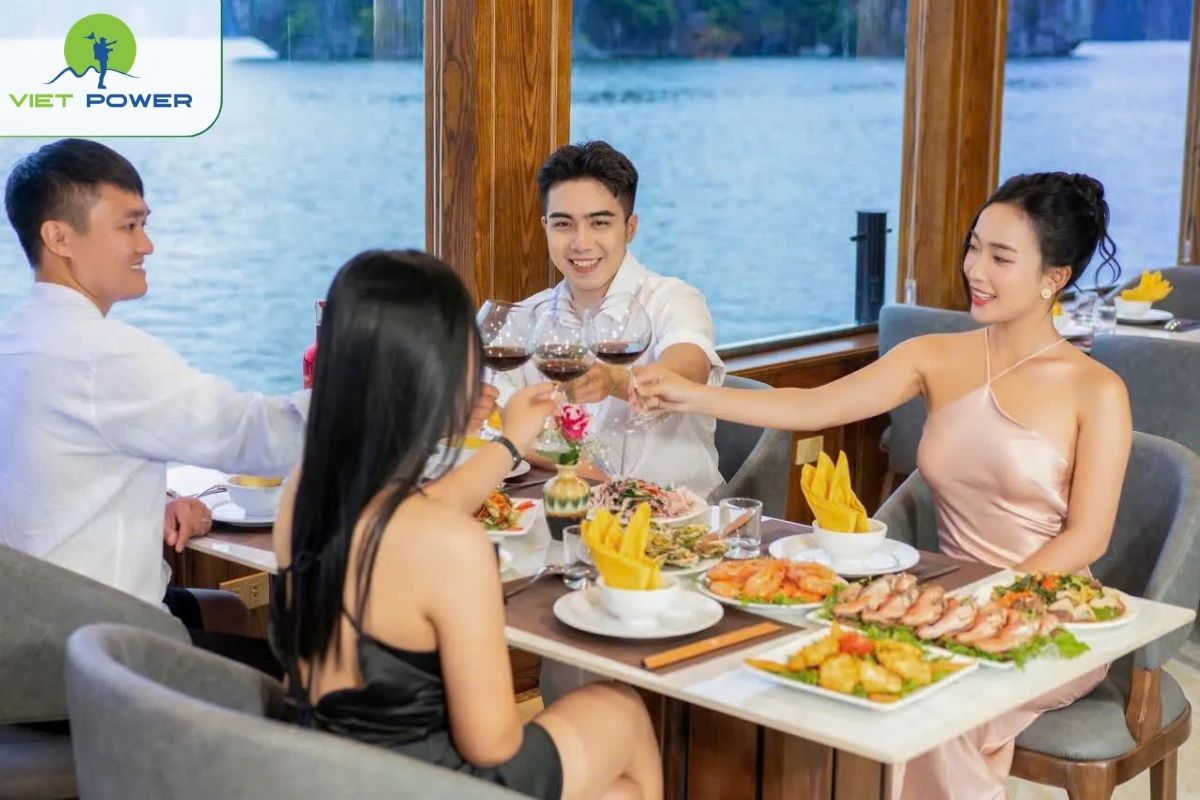Lunch onboard