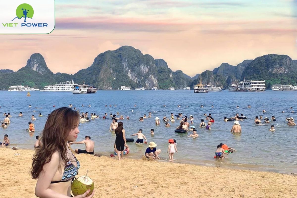 Titov Island for swimming