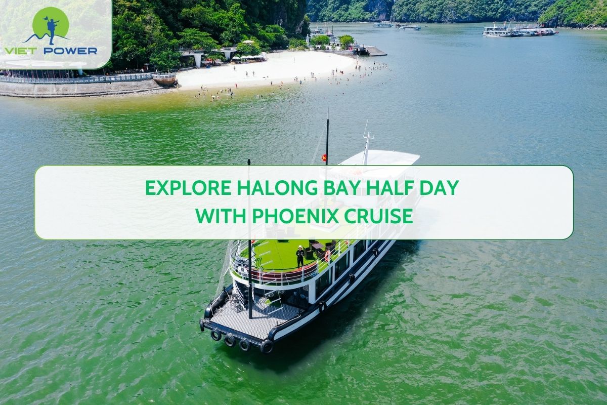 Explore Halong Bay Half Day with Phoenix Cruise