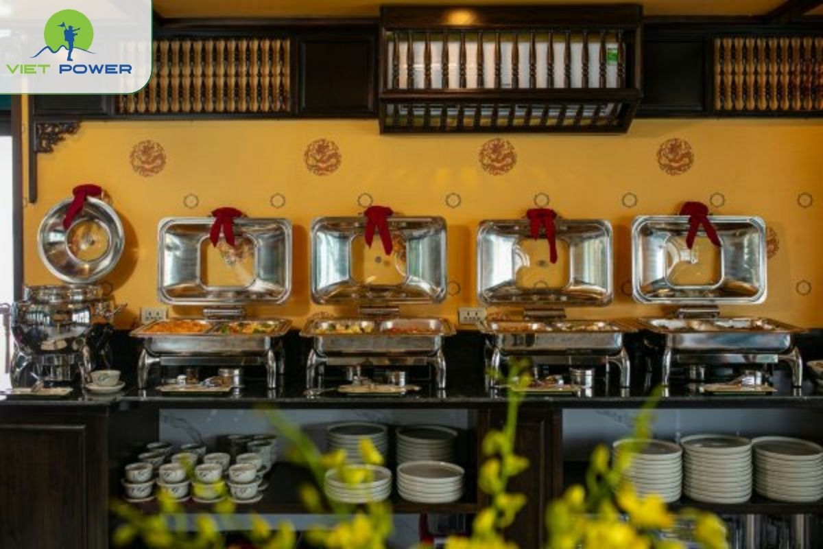 Meals are freshly prepared to your liking.