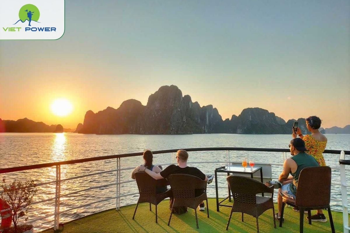 Early wake-up for sunrise views.