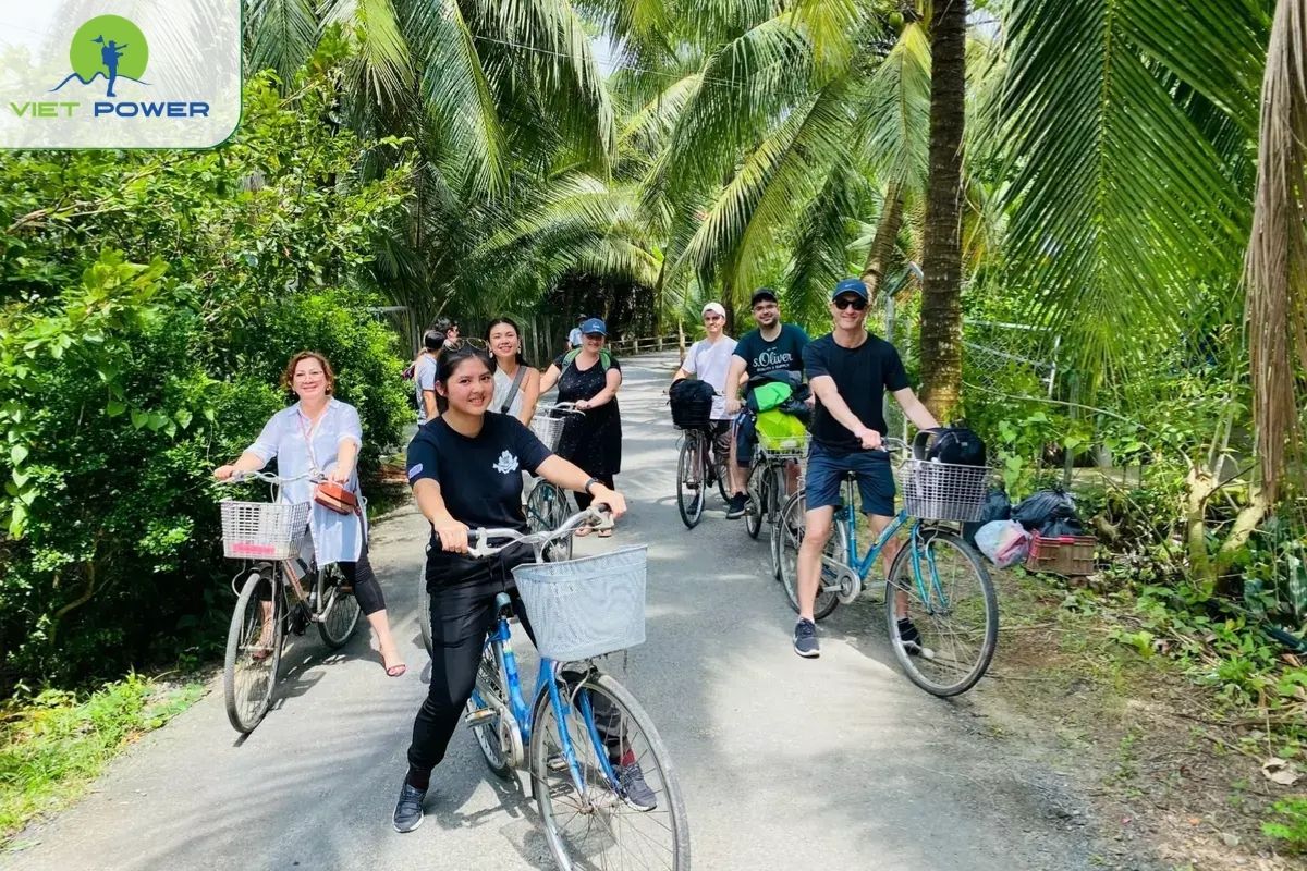 Cycling countryside villages