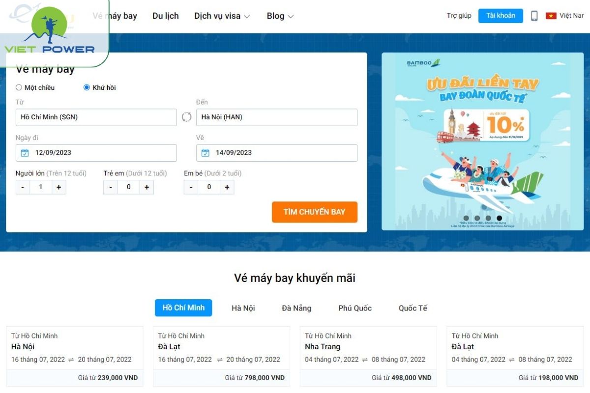 Book Cheap Flights in Vietnam